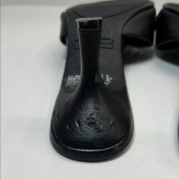 Lower East Side Black Women's Heeled Sandals - Picture 5 of 7